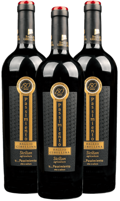 U...Passimiento DOC - Baglio Gibellina - 3x etupaketti