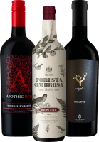 Primitivo bestseller Hidden Champions 3x maistelupaketti VINELLOlta