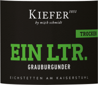 Vorschau: Grauburgunder trocken 1,0 l - Weingut Kiefer