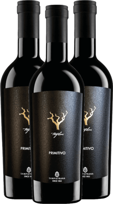 3er Vorteils-Weinpaket - Trefilari Primitivo - Cantina Sampietrana