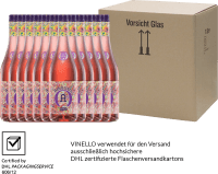 Vorschau: 12er Vorteils-Weinpaket - Amatista Moscato Rosado Frizzante - Anecoop