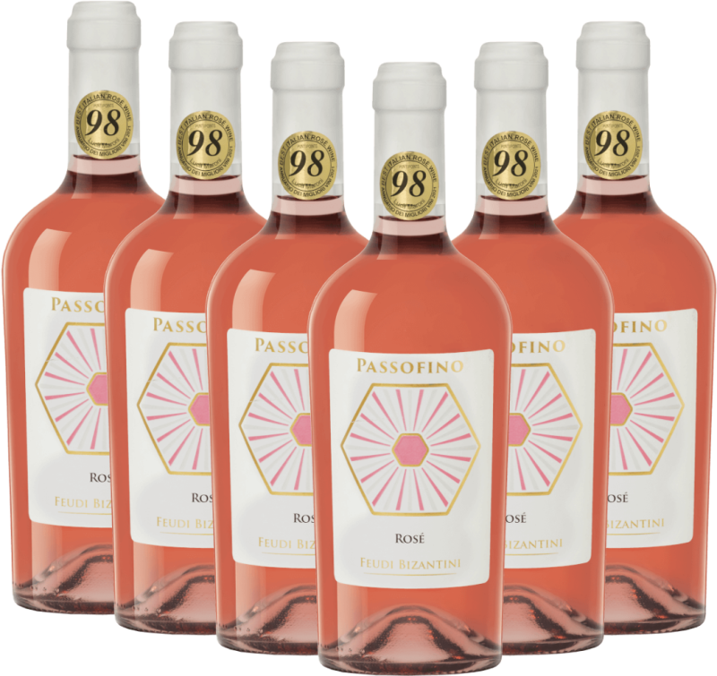 Passofino Rosé IGP - Feudi Bizantini - 6x etupaketti