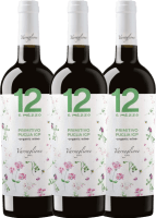 3er Vorteils-Weinpaket - 12 e Mezzo Primitivo Organic 2020 - Varvaglione