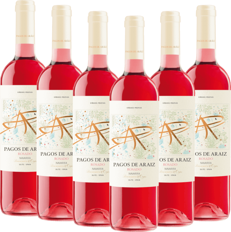 6x Vorteils-Weinpaket Rosado Navarra DO - Pagos De Araiz