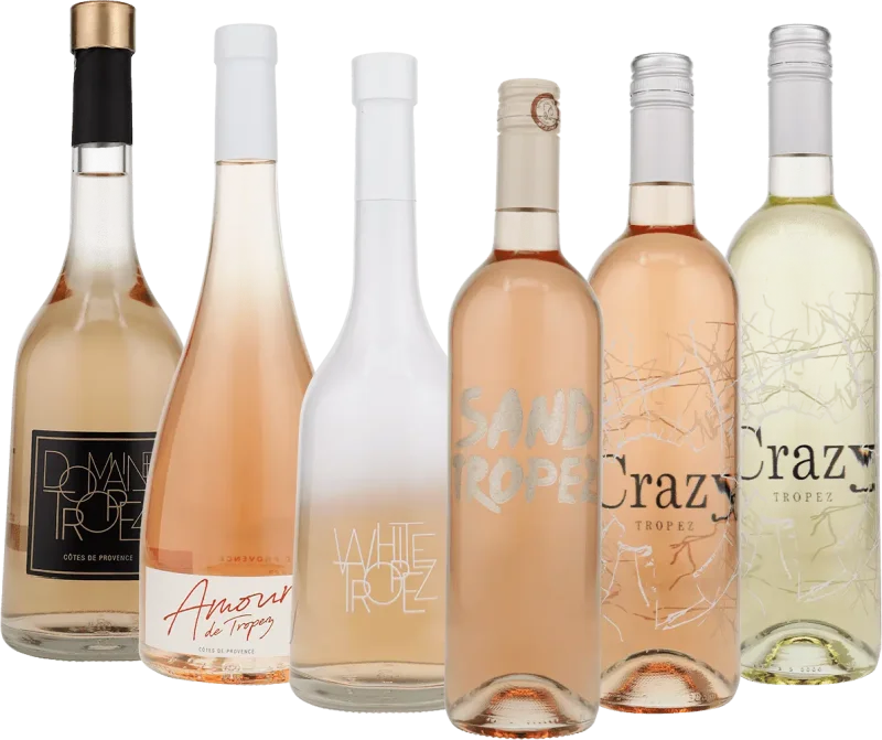 Côte d'Azur lasissa Domaine Tropezilla – 6x maistelupaketti