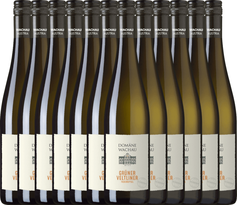 12er Vorteils-Weinpaket - Grüner Veltliner Federspiel Terrassen - Domäne Wachau