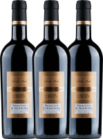 3er Vorteils-Weinpaket - Primitivo di Manduria Riserva DOC 2017 - Conte di Campiano