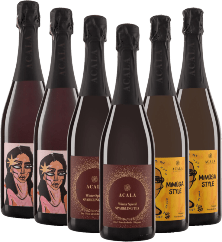 Sparkling Selection von Acala - 6x maistelupaketti