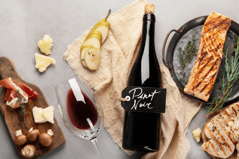 Pinot Noir mit Speisen