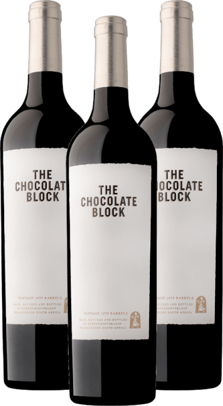 3 pullon etuisuusviinipaketti - The Chocolate Block - Boekenhoutskloof