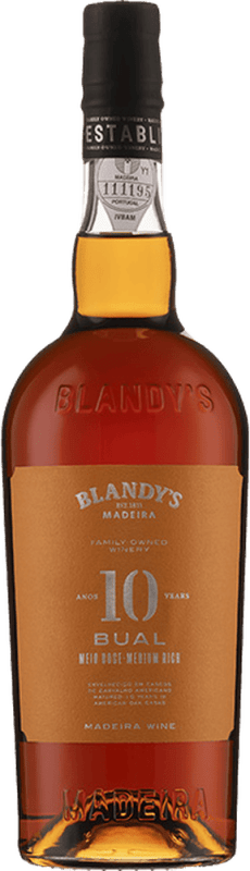Blandy's 10 Years Old Bual Medium-rich - Blandy's Madeira
