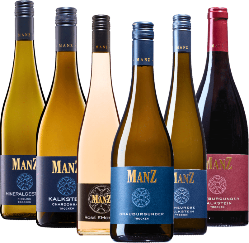 Manzin viinikokoelma – 6x tutustumispaketti