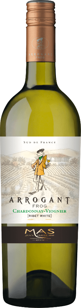 Vorschau: 12er Vorteils-Weinpaket - Ribet Blanc Chardonnay Viognier - Arrogant Frog