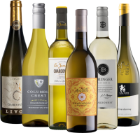 Chardonnay Euroopasta Kaliforniaan – 6x rypälelajikepakkaus