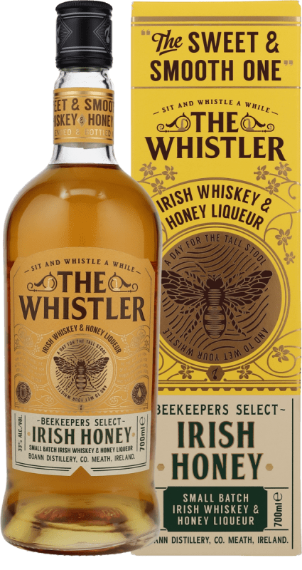Irish Honey Whiskey & Honey Liqueur - The Whistler