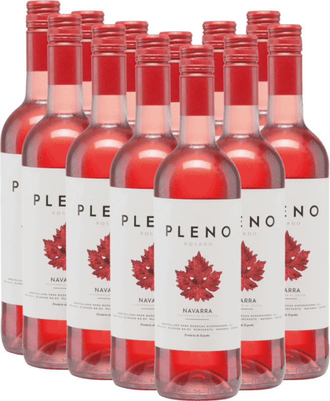 12er Vorteils-Weinpaket - Pleno Rosado DO - Bodegas Agronavarra