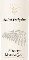 Vorschau: Mouton Cadet Reserve Saint-Estephe AOC - Baron Philippe de Rothschild