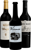 Premium Rioja -viinejä - maistelupakkaus 3 kpl